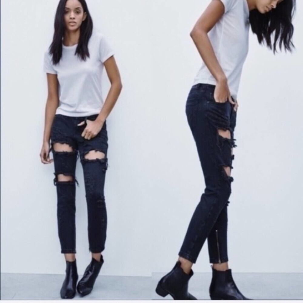 ONE by one teaspoon x denim ripped distressed jean